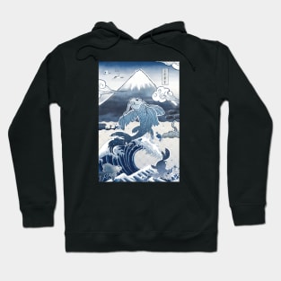 Blue Koi Fish Hoodie